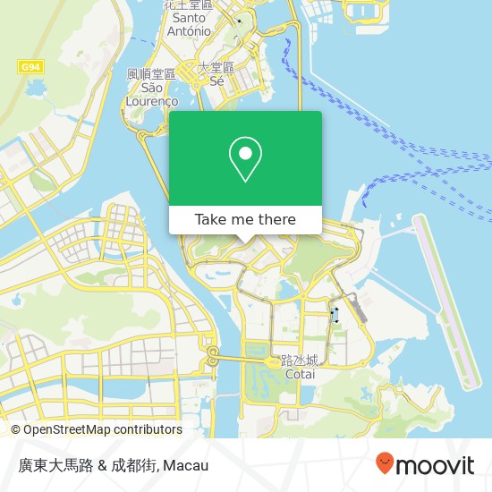 廣東大馬路 & 成都街 map