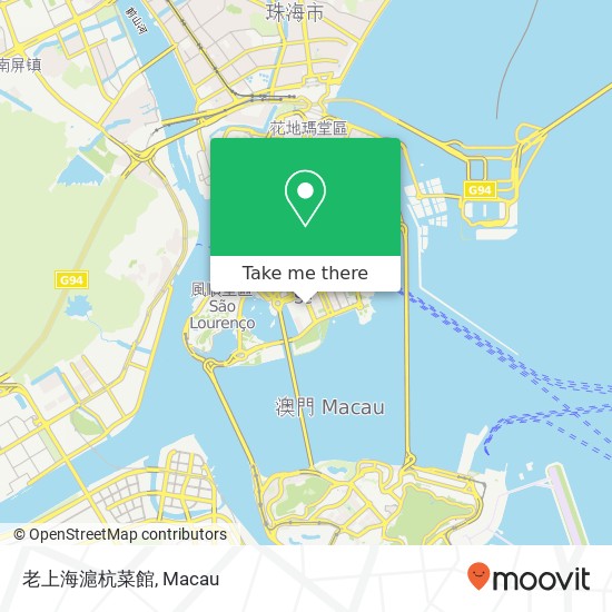老上海滬杭菜館 map