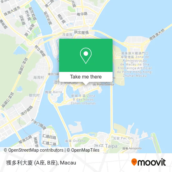 獲多利大廈 (A座, B座)地圖