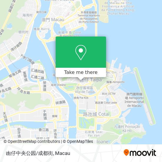 凼仔中央公园/成都街 map