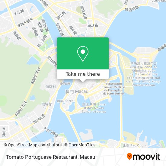 Tomato Portuguese Restaurant map