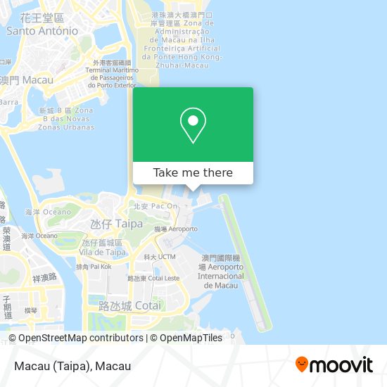 Macau (Taipa) map