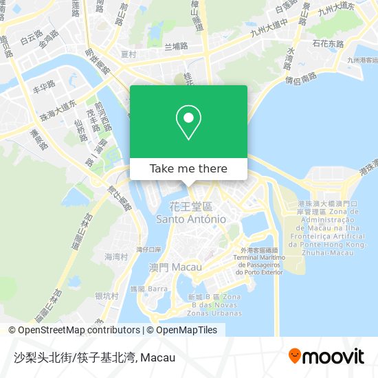沙梨头北街/筷子基北湾地圖