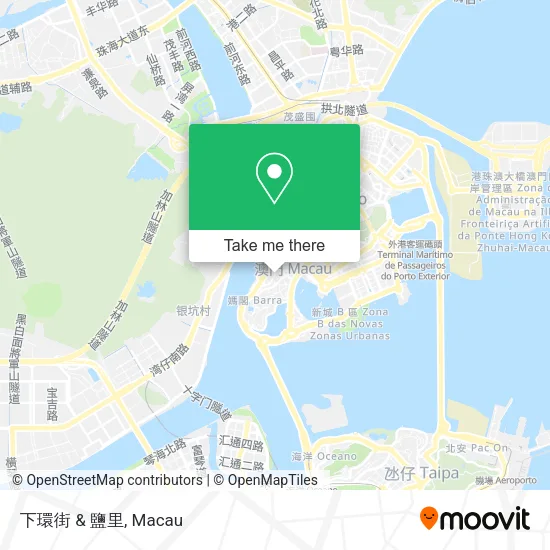 下環街 & 鹽里地圖