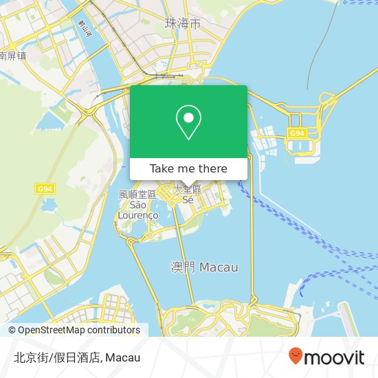 北京街/假日酒店 map