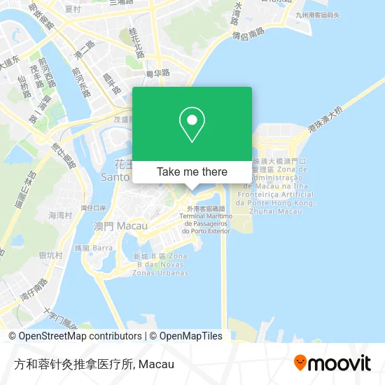 方和蓉针灸推拿医疗所地圖