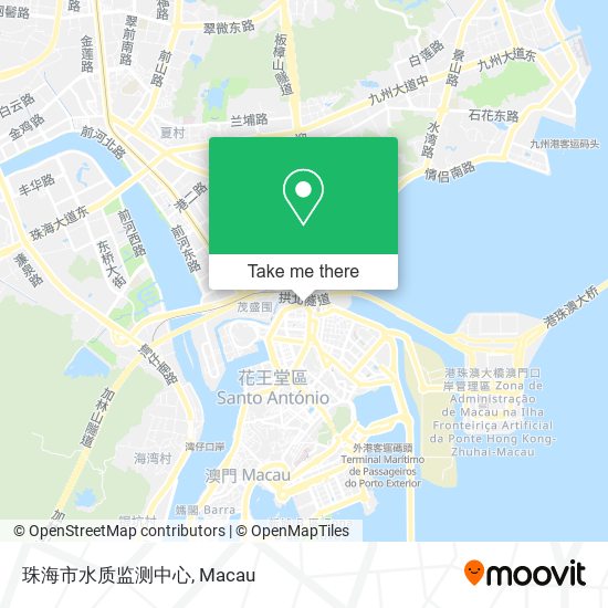 珠海市水质监测中心 map