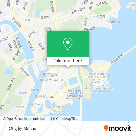 半蹲廚房 map