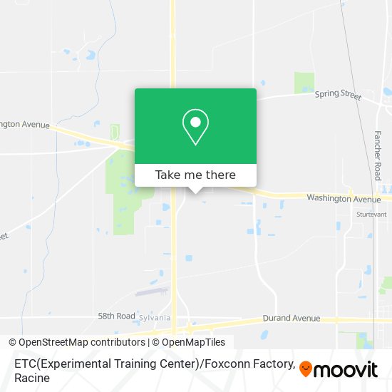 ETC(Experimental Training Center) / Foxconn Factory map