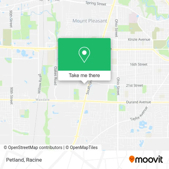 Petland map