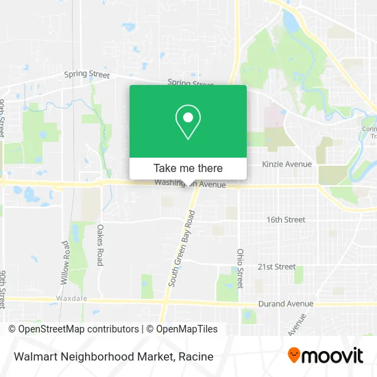 Walmart Neighborhood Market map