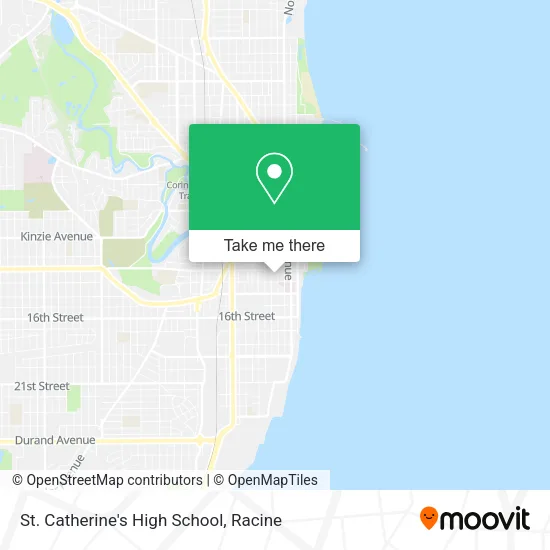 St. Catherine's High School map