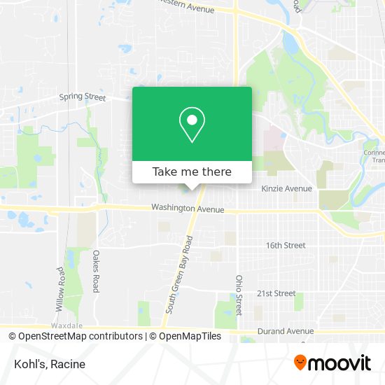 Kohl's map