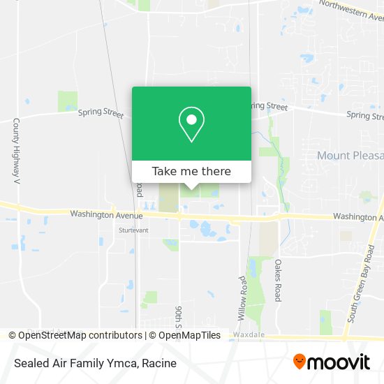 Sealed Air Family Ymca map