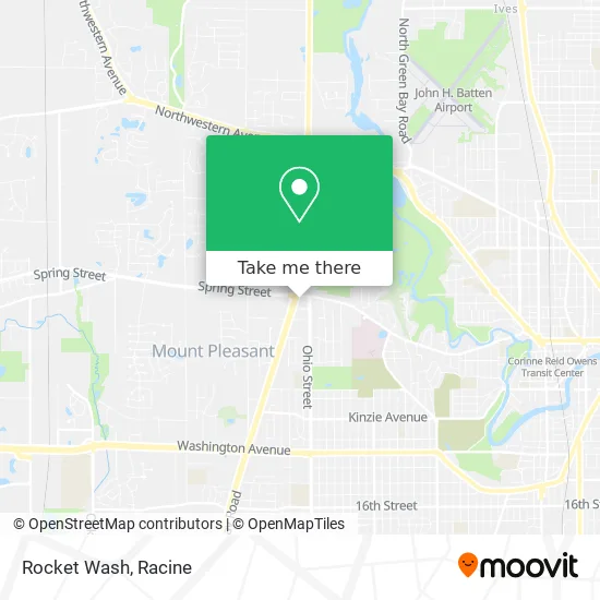 Rocket Wash map