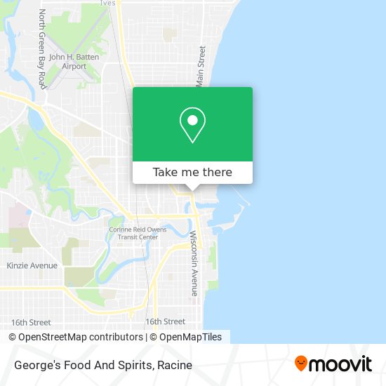 George's Food And Spirits map
