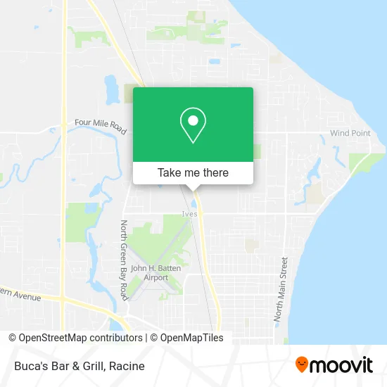 Buca's Bar & Grill map