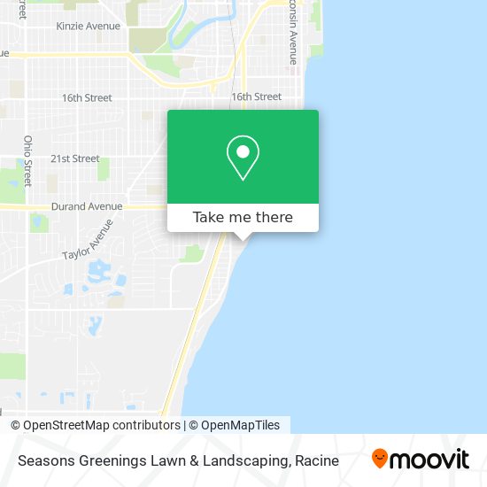 Seasons Greenings Lawn & Landscaping map