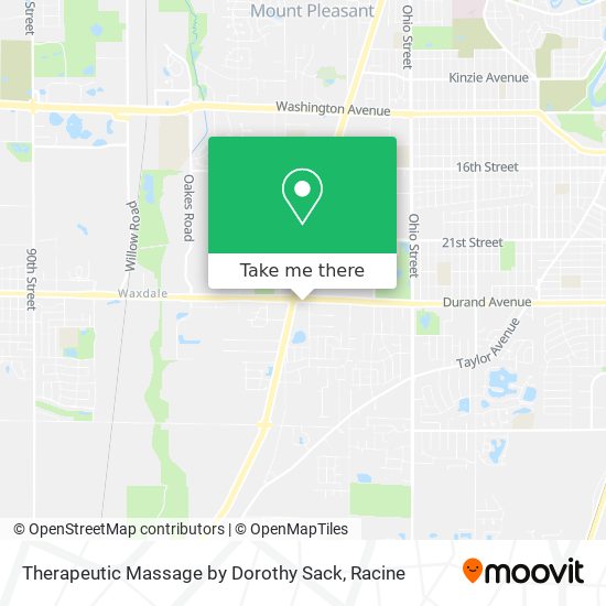 Therapeutic Massage by Dorothy Sack map