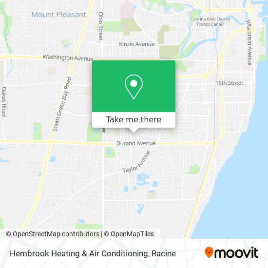 Hembrook Heating & Air Conditioning map