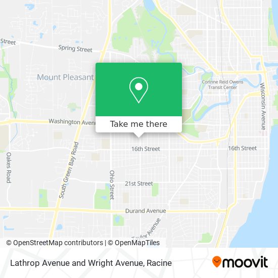 Mapa de Lathrop Avenue and Wright Avenue