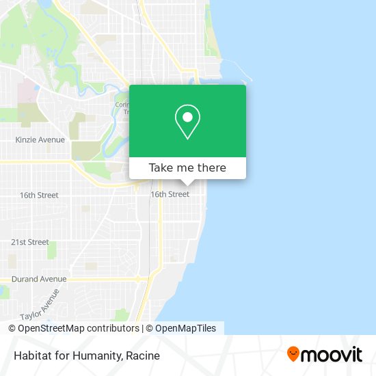 Mapa de Habitat for Humanity