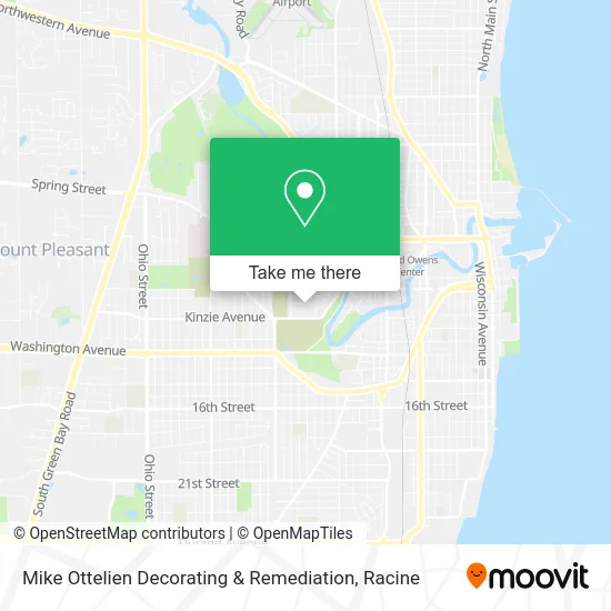 Mike Ottelien Decorating & Remediation map