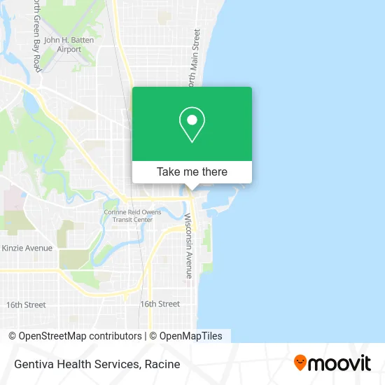 Gentiva Health Services map