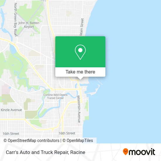 Carr's Auto and Truck Repair map