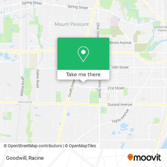Goodwill map