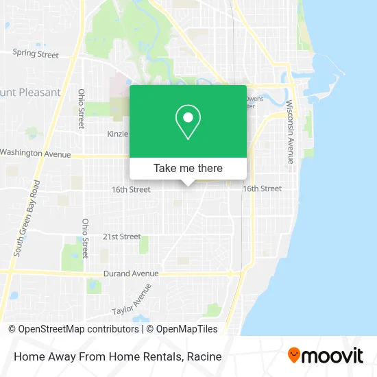 Home Away From Home Rentals map