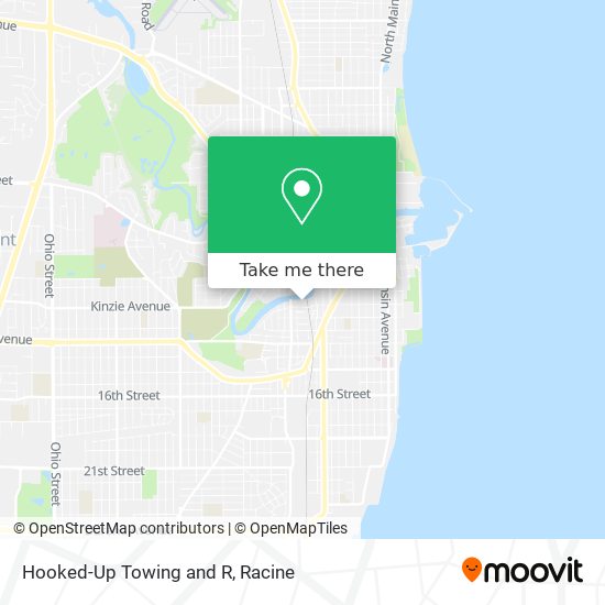 Mapa de Hooked-Up Towing and R