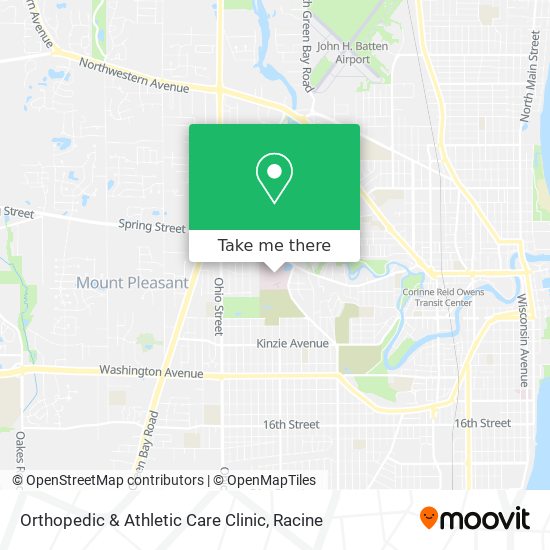 Orthopedic & Athletic Care Clinic map