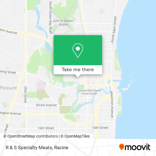 R & S Specialty Meats map