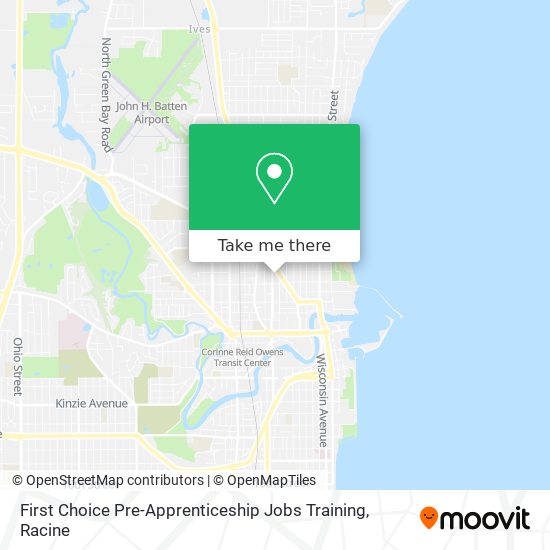 Mapa de First Choice Pre-Apprenticeship Jobs Training