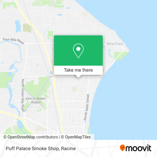 Puff Palace Smoke Shop map