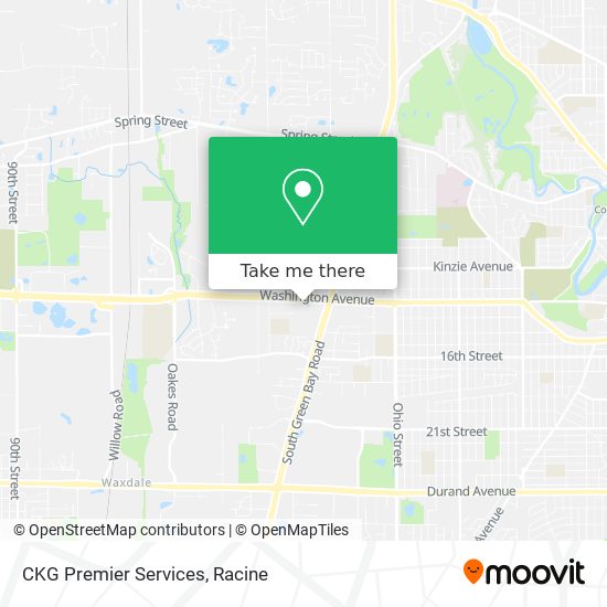 CKG Premier Services map