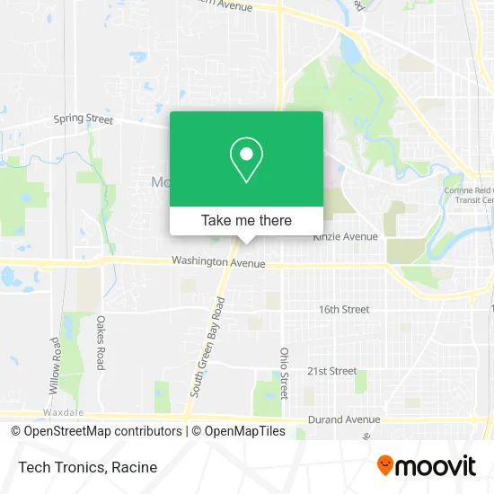 Tech Tronics map