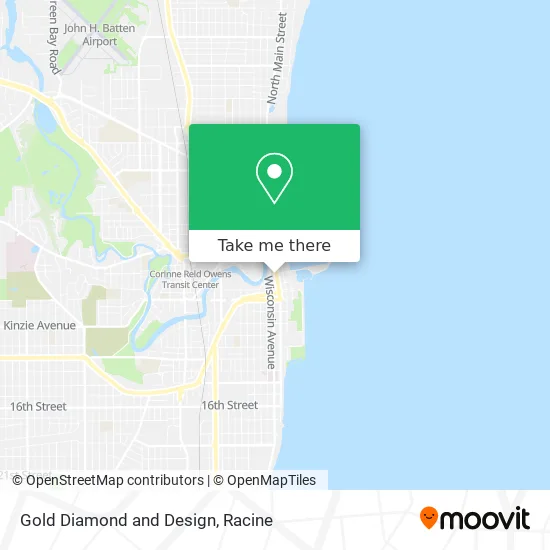 Mapa de Gold Diamond and Design