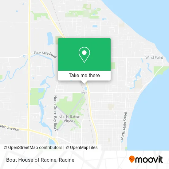 Boat House of Racine map