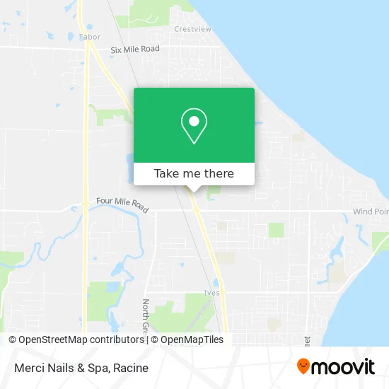 Merci Nails & Spa map