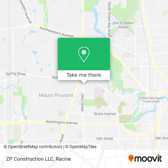 ZP Construction LLC map