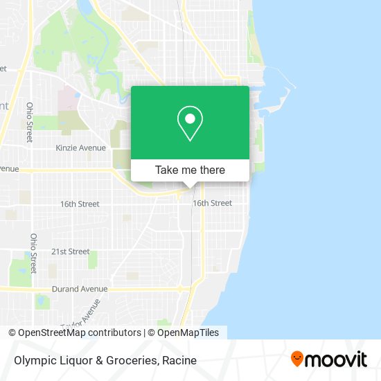 Olympic Liquor & Groceries map