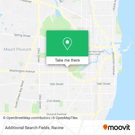 Additional Search Fields map