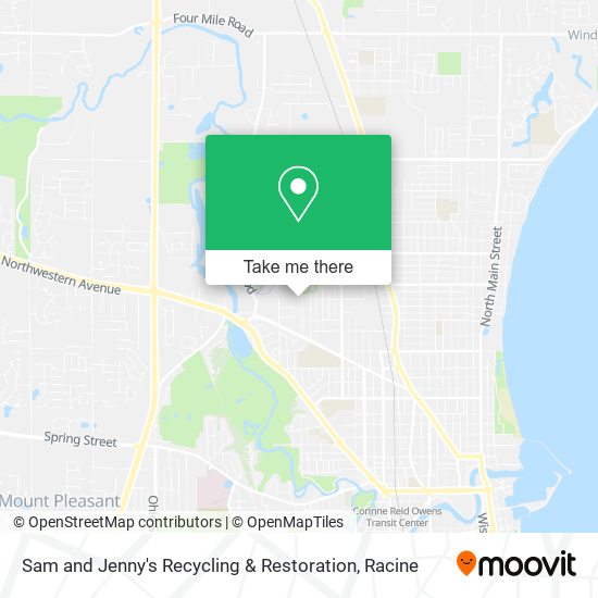 Mapa de Sam and Jenny's Recycling & Restoration