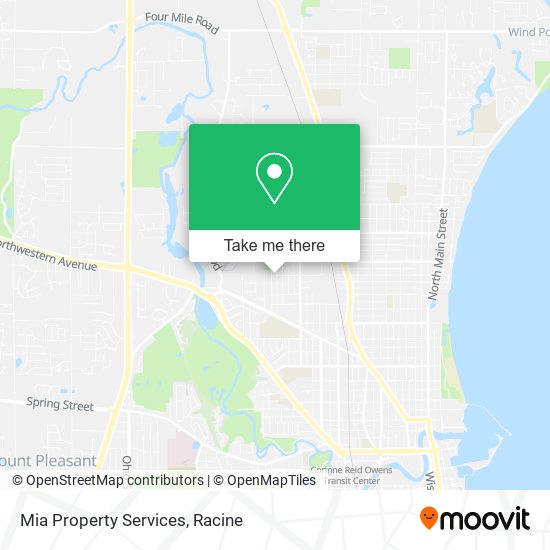 Mia Property Services map