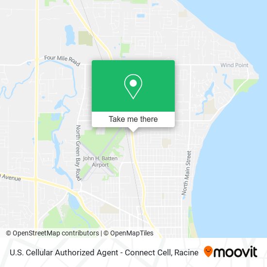 U.S. Cellular Authorized Agent - Connect Cell map