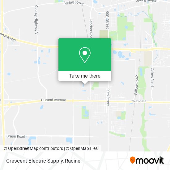 Crescent Electric Supply map