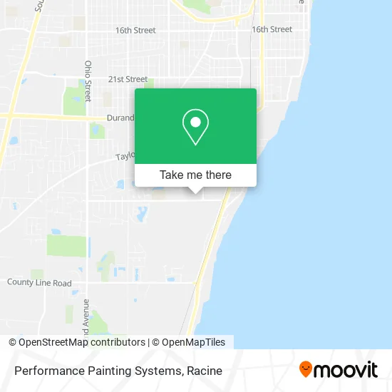 Performance Painting Systems map