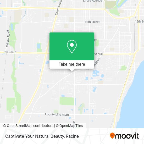 Captivate Your Natural Beauty map